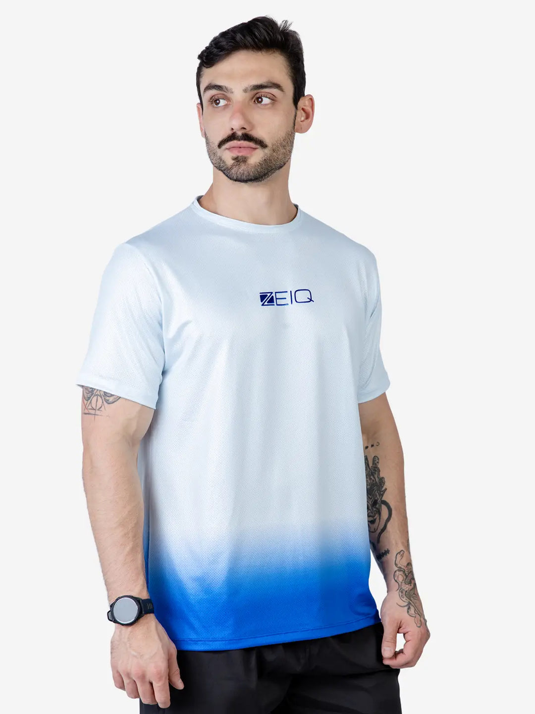Camiseta Esportiva Horizont LB Zeiq Blue White