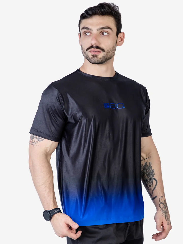 Camiseta Esportiva Horizont LB Zeiq Blue Black