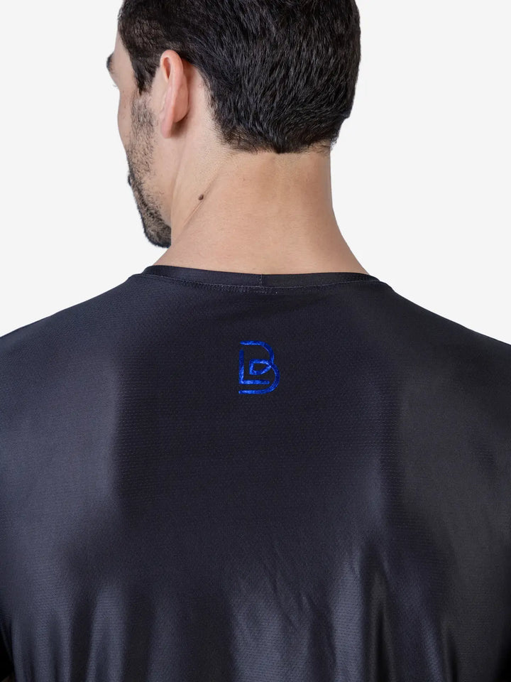 Camiseta Esportiva Horizont LB Zeiq Blue Black