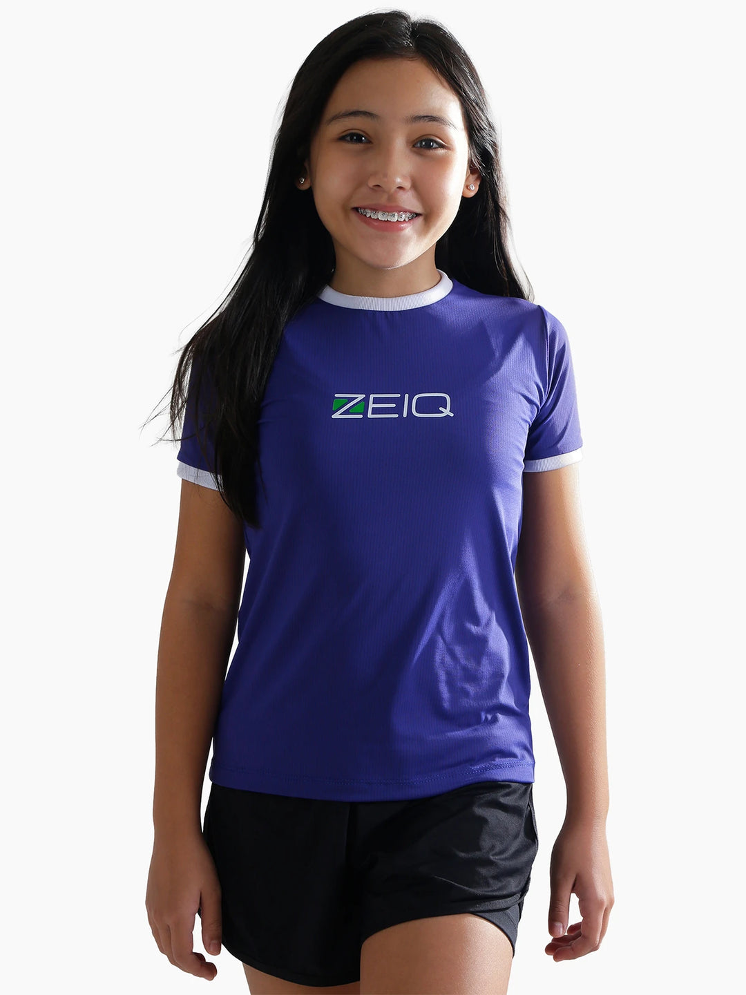 Camiseta Esportiva Infantil Copa Zeiq Azul