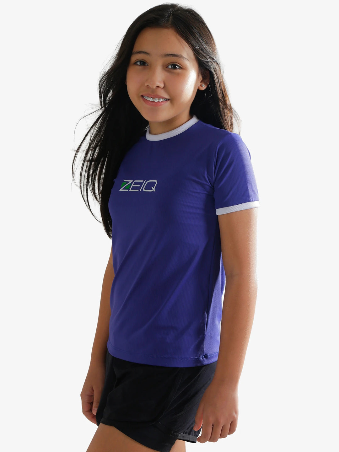 Camiseta Esportiva Infantil Copa Zeiq Azul