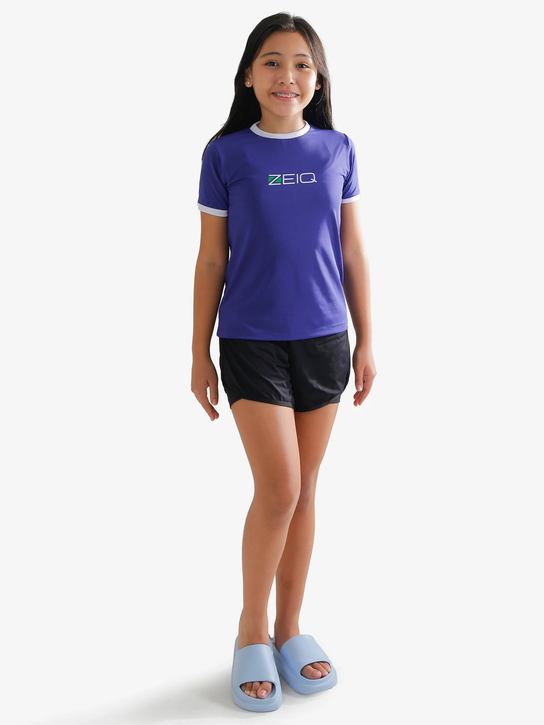 Camiseta Esportiva Infantil Copa Zeiq Azul