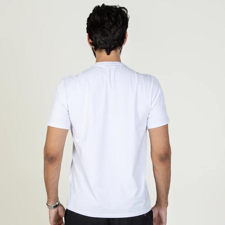 Camiseta Casual Comfort Zeiq Branca