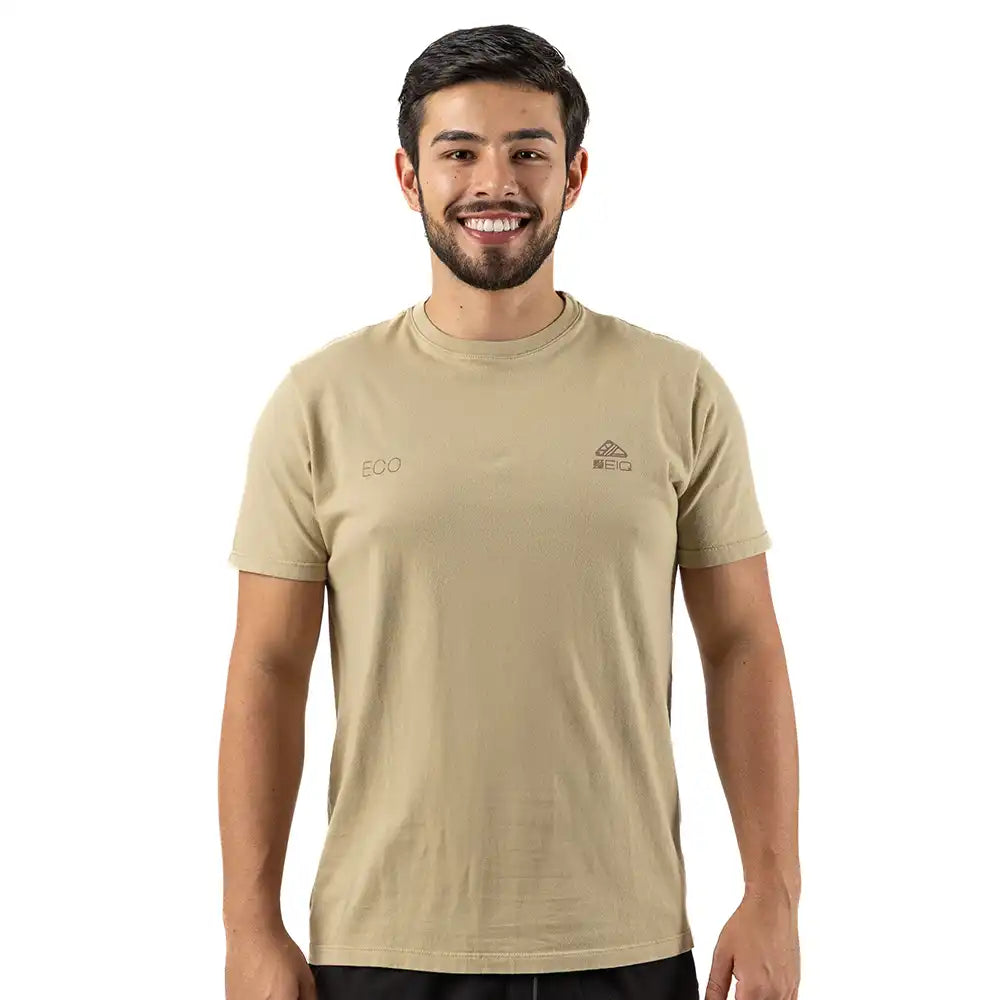 Camiseta Casual Eco Zeiq Mocha