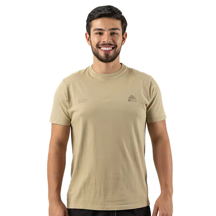 Camiseta Casual Eco Zeiq Mocha