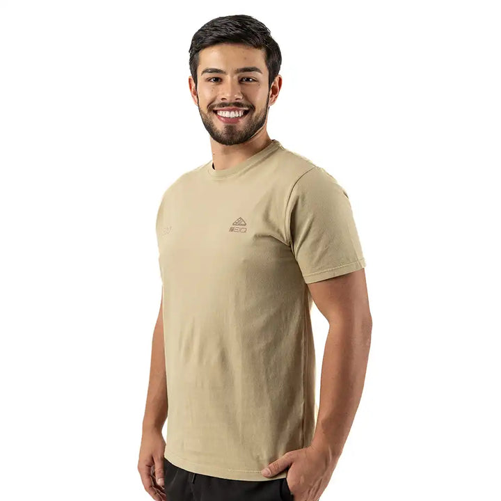 Camiseta Casual Eco Zeiq Mocha