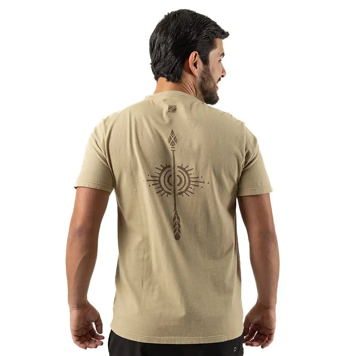 Camiseta Casual Eco Zeiq Mocha