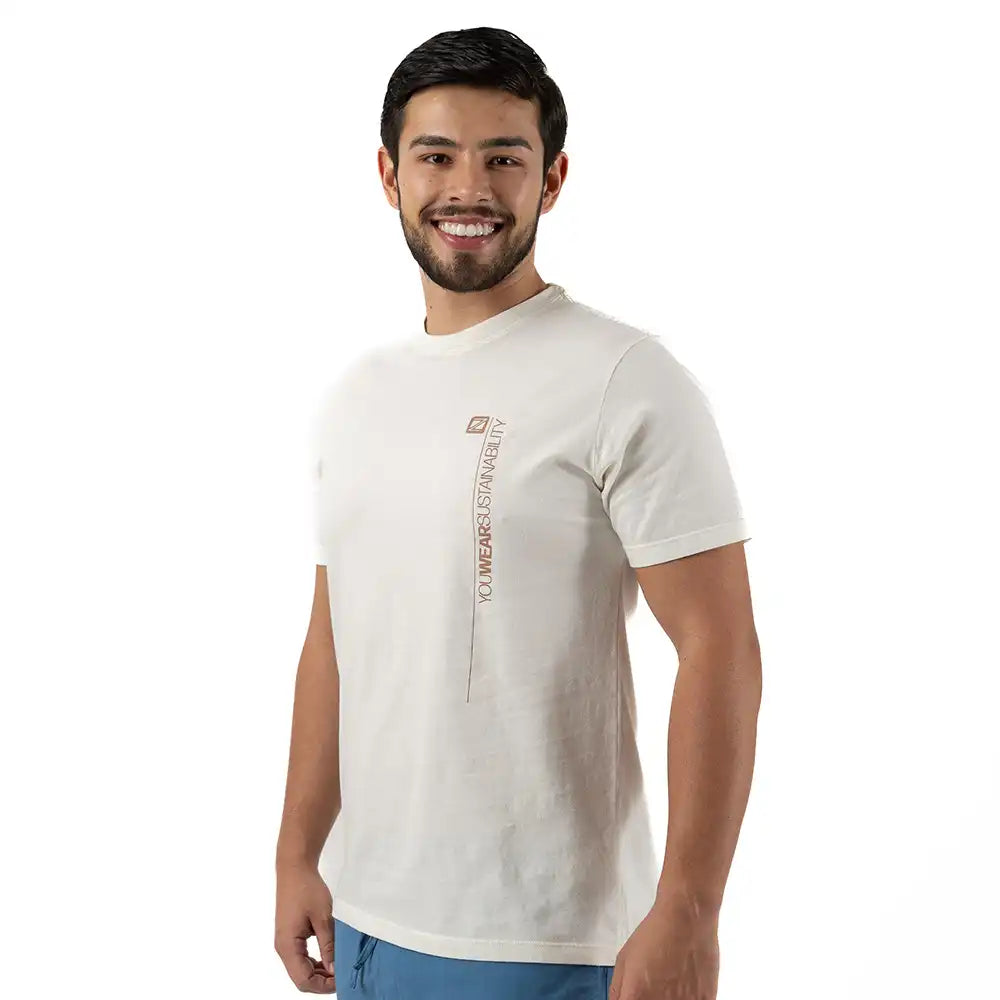 Camiseta Casual Eco Zeiq Cream