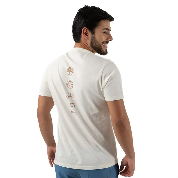 Camiseta Casual Eco Zeiq Cream