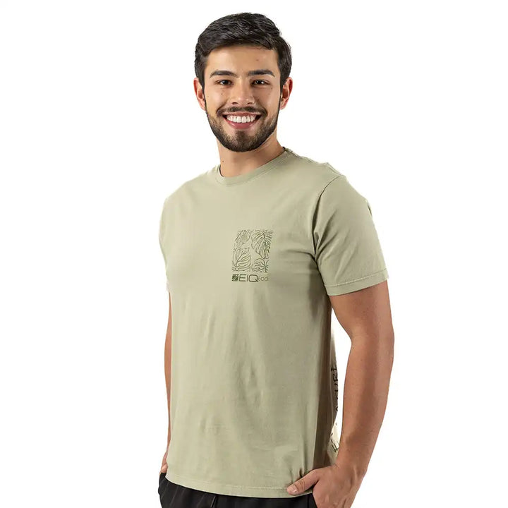 Camiseta Casual Eco Zeiq Old Green