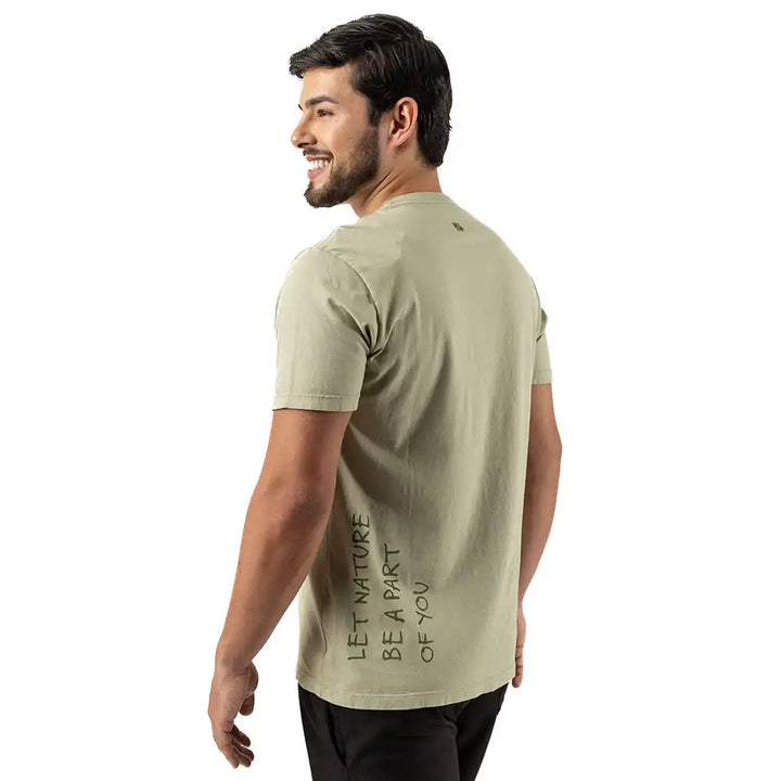 Camiseta Casual Eco Zeiq Old Green