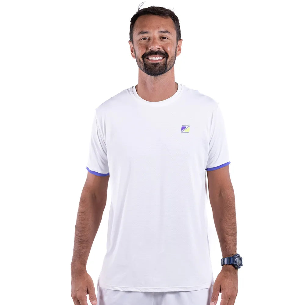 Camiseta Esportiva Slim Dry Blanc Zeiq Douglas Collani