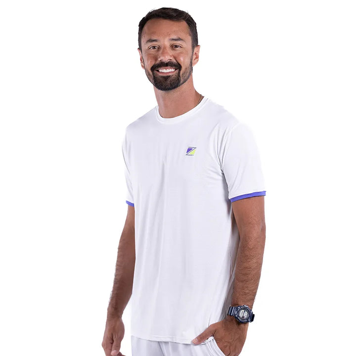 Camiseta Esportiva Slim Dry Blanc Zeiq Douglas Collani