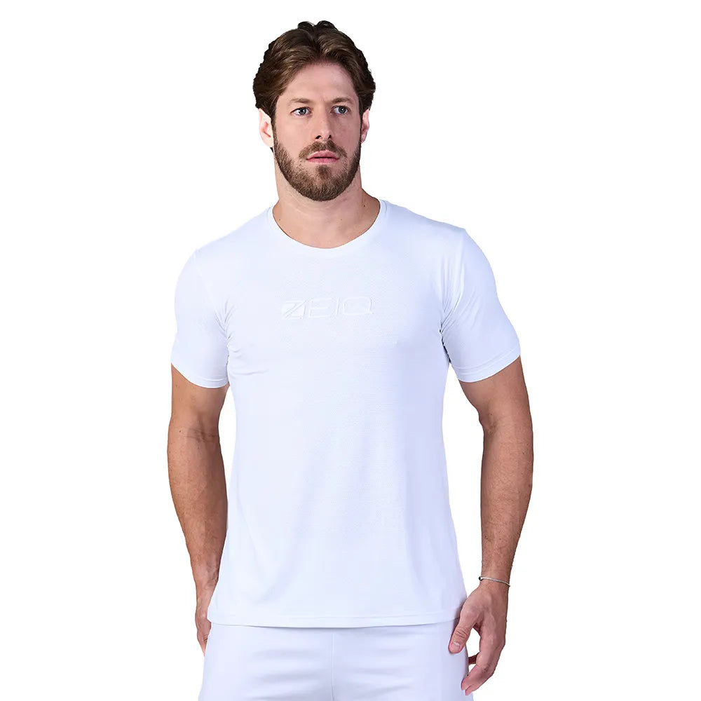Camiseta Esportiva Slim Dry Zeiq White
