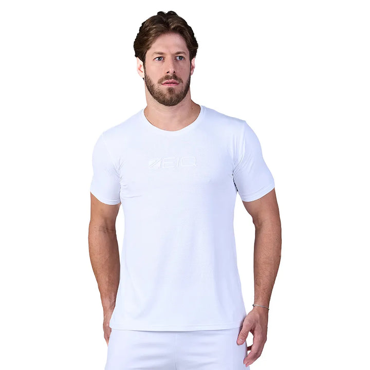 Camiseta Esportiva Slim Dry Zeiq White