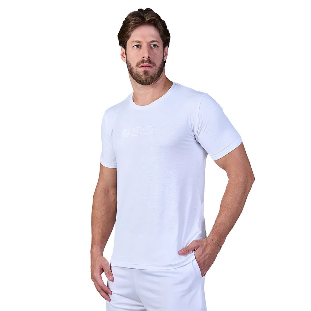 Camiseta Esportiva Slim Dry Zeiq White