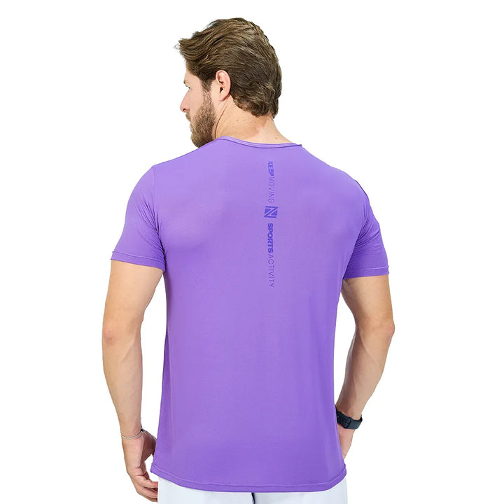 Camiseta Esportiva Slim Zeiq Açai