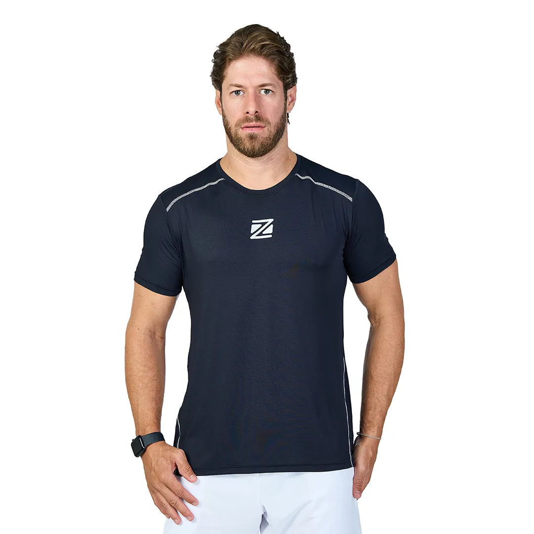 Camiseta Esportiva Slim Dry Prime HM Zeiq Black