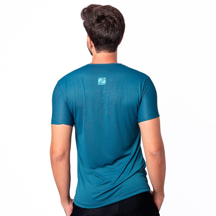 Camiseta Esportiva Slim Dry Navy Zeiq