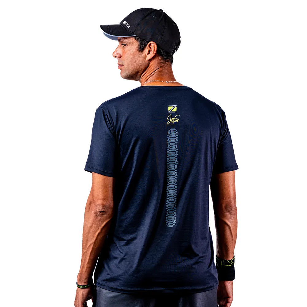 Camiseta Esportiva Slim Dry Snake Black Zeiq João Wiesinger