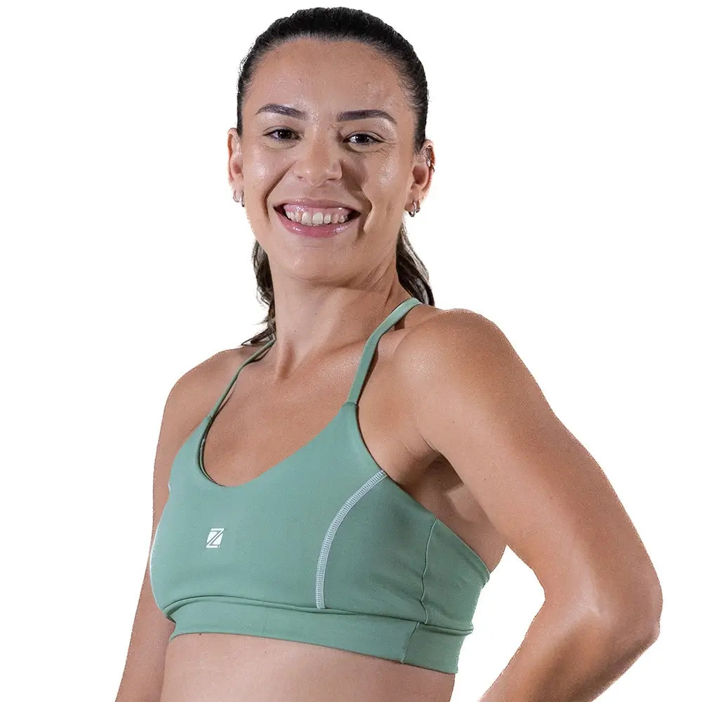 Top Linea Menta Zeiq Julia Nogueira