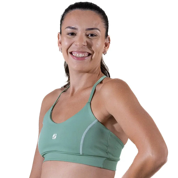 Top Linea Menta Zeiq Julia Nogueira