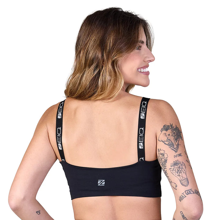 Top Recortes Basic Zeiq All Black