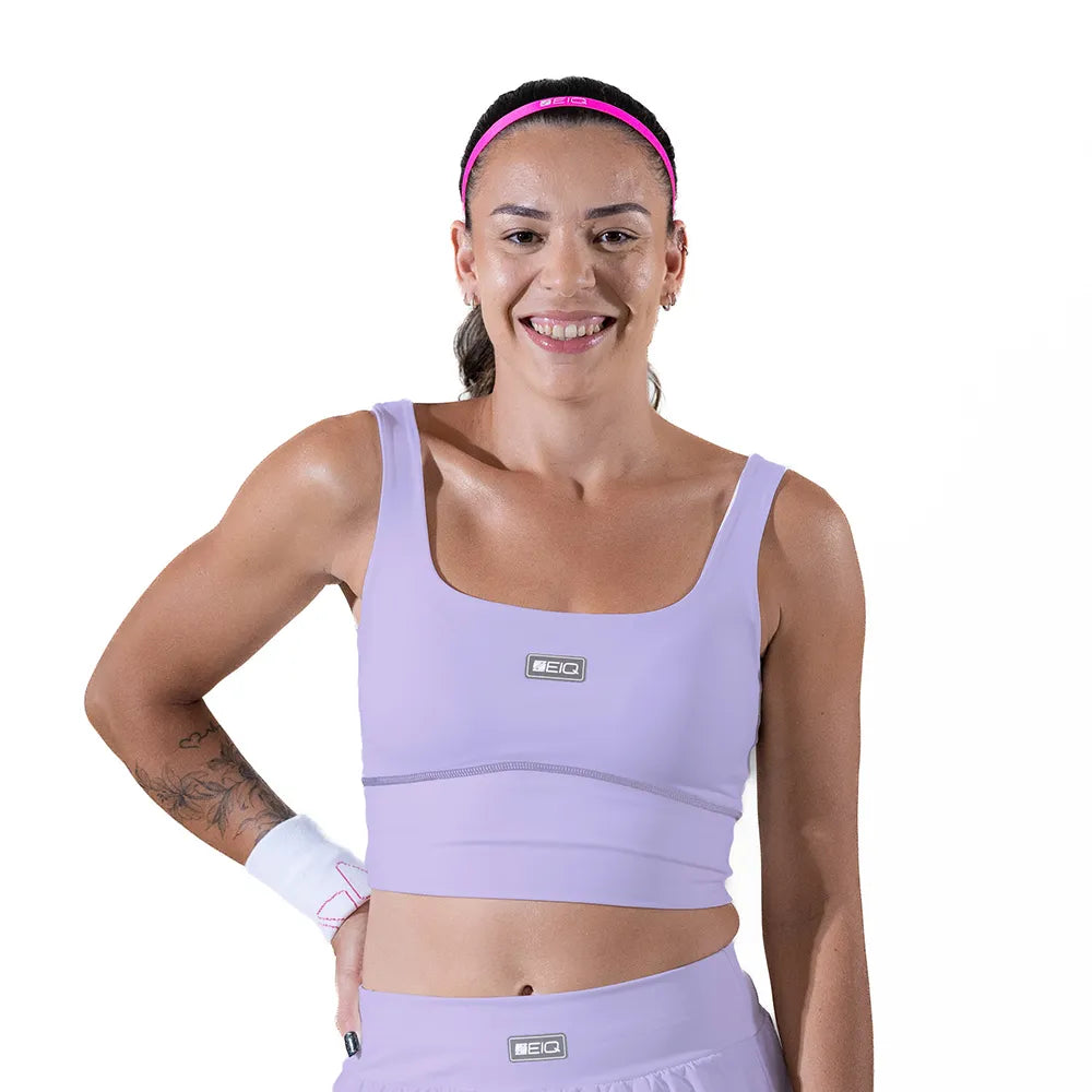 Top Fit Power Julia Nogueira Zeiq Lilas