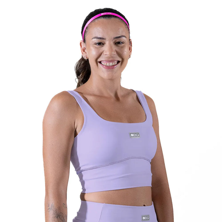 Top Fit Power Julia Nogueira Zeiq Lilas