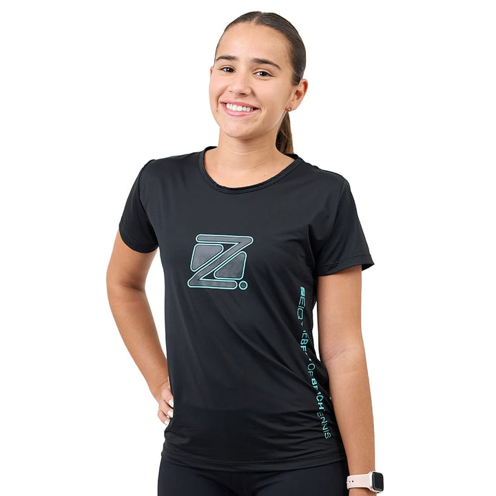 Baby Look Dry Leo Branco Zeiq Preta