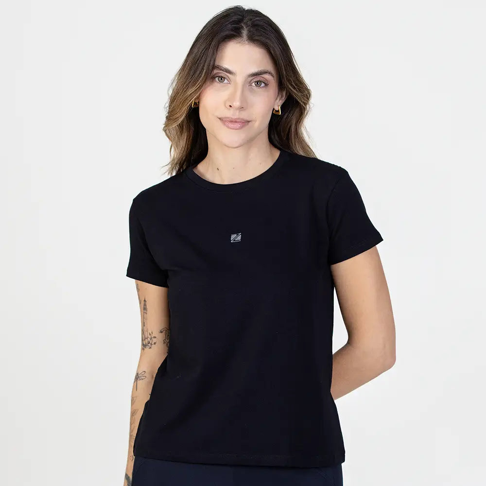 Baby Look Casual Comfort Zeiq Preta