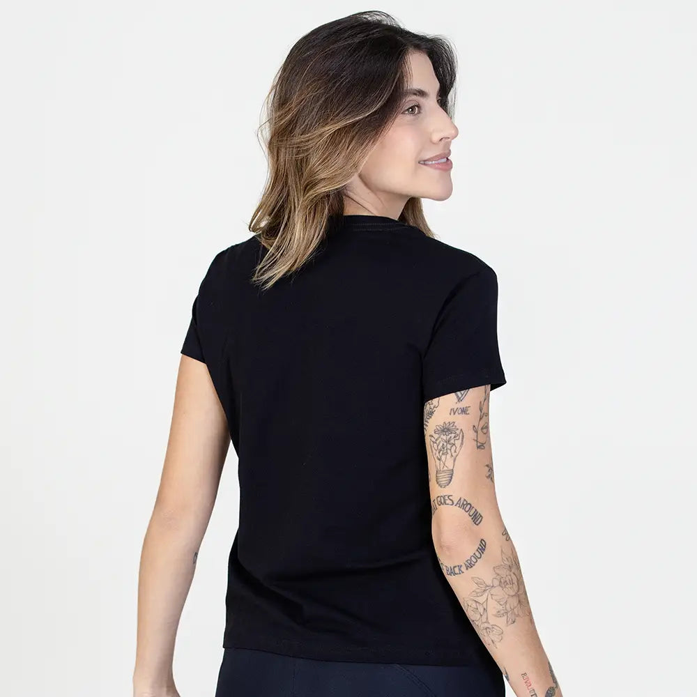 Baby Look Casual Comfort Zeiq Preta