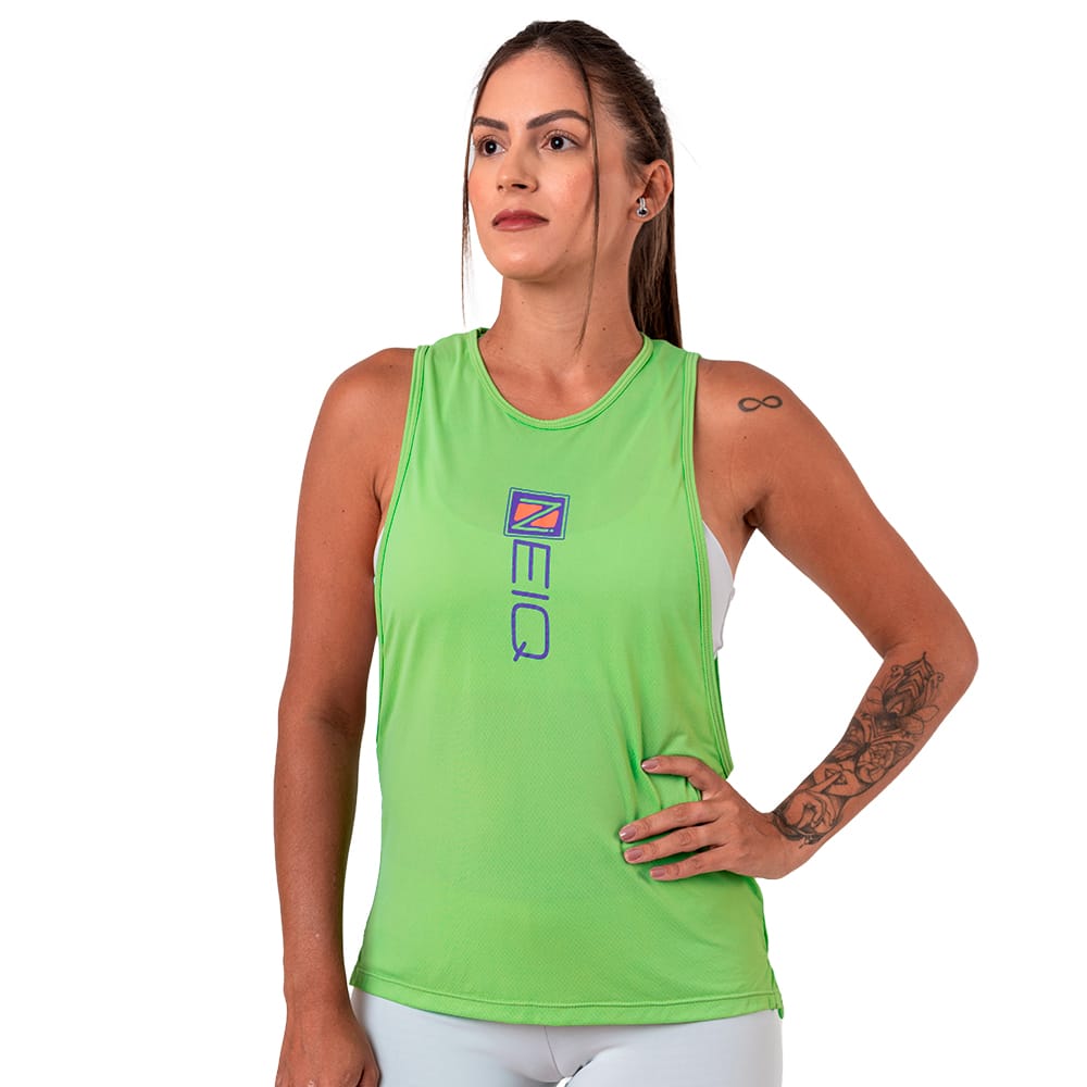 Regata Feminina Sport Zeiq Menta