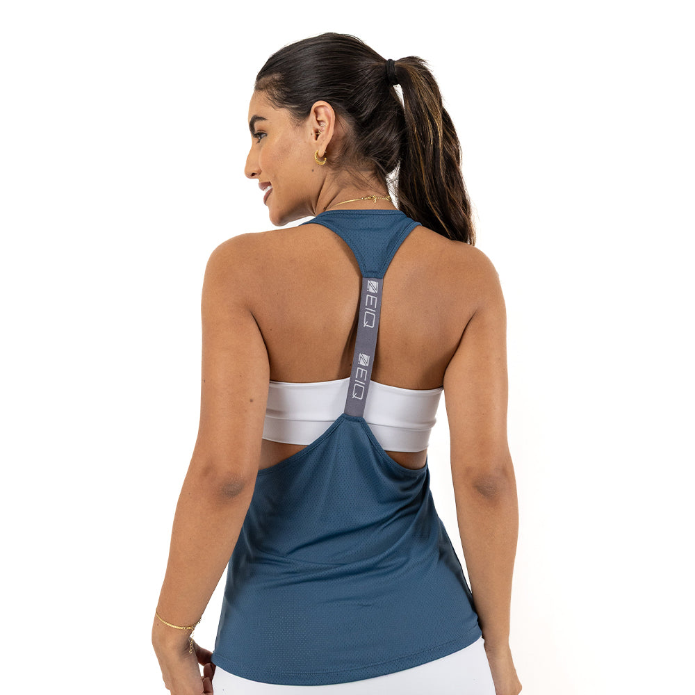 Regata Feminina Nadador Line Dry Zeiq Marina Blue