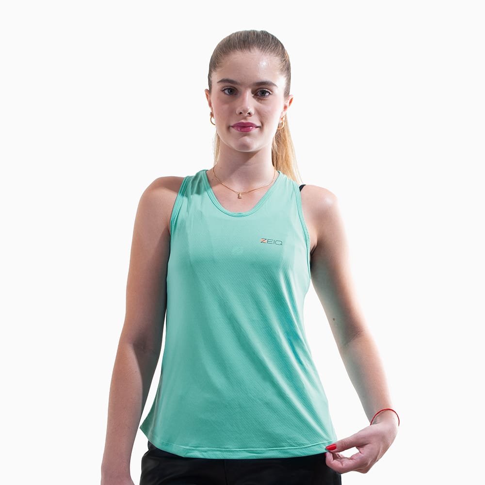 Regata Feminina Zeiq Verde Água