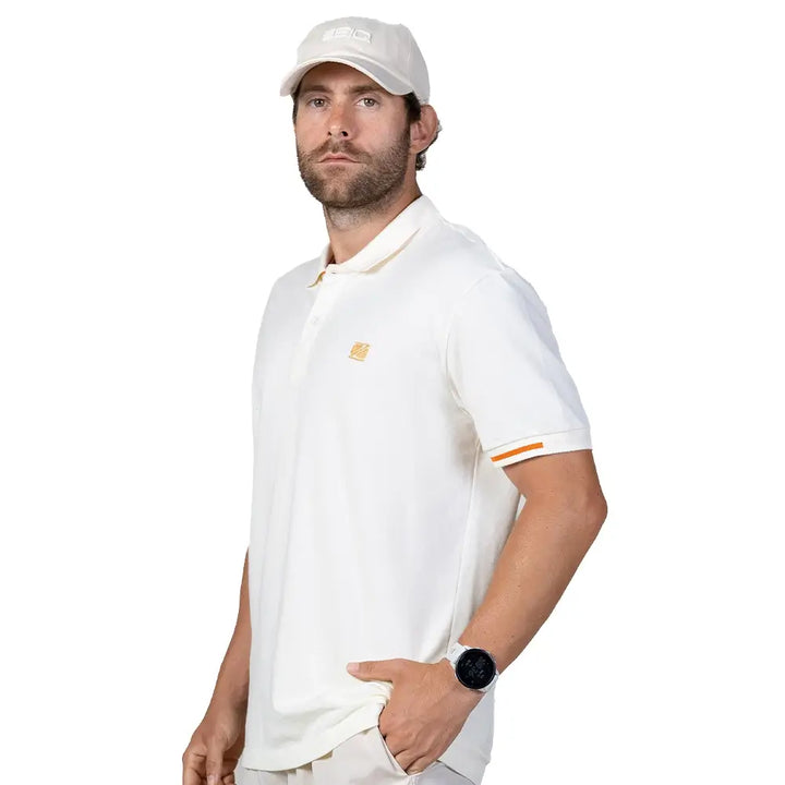 Camiseta Polo Zeiq Vanila