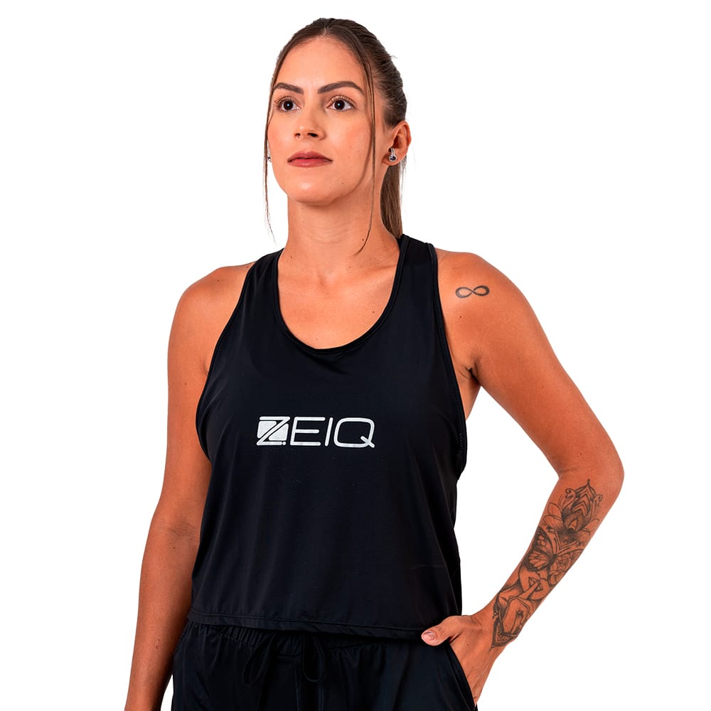Cropped Dry Flow Zeiq Preto