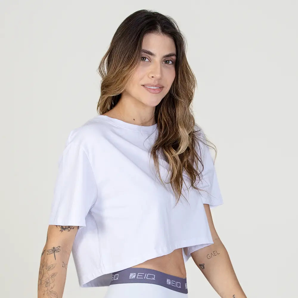 Cropped Casual Zeiq Branco