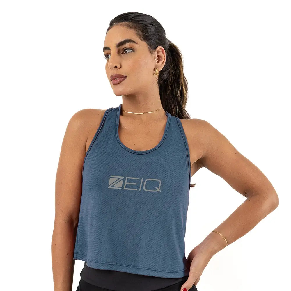 Cropped Dry Flow Zeiq Marina Blue