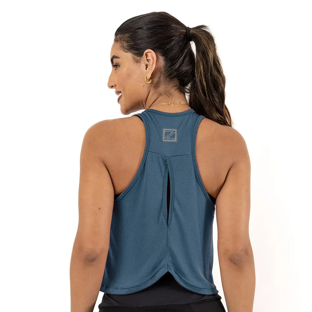 Cropped Dry Flow Zeiq Marina Blue