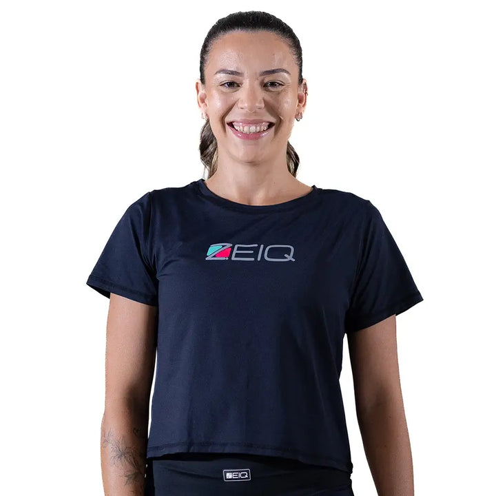Cropped Soft Dry Preto Zeiq Julia Nogueira