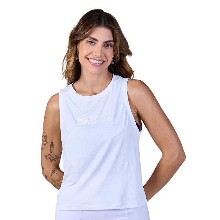 Cropped Basic Dry Zeiq White