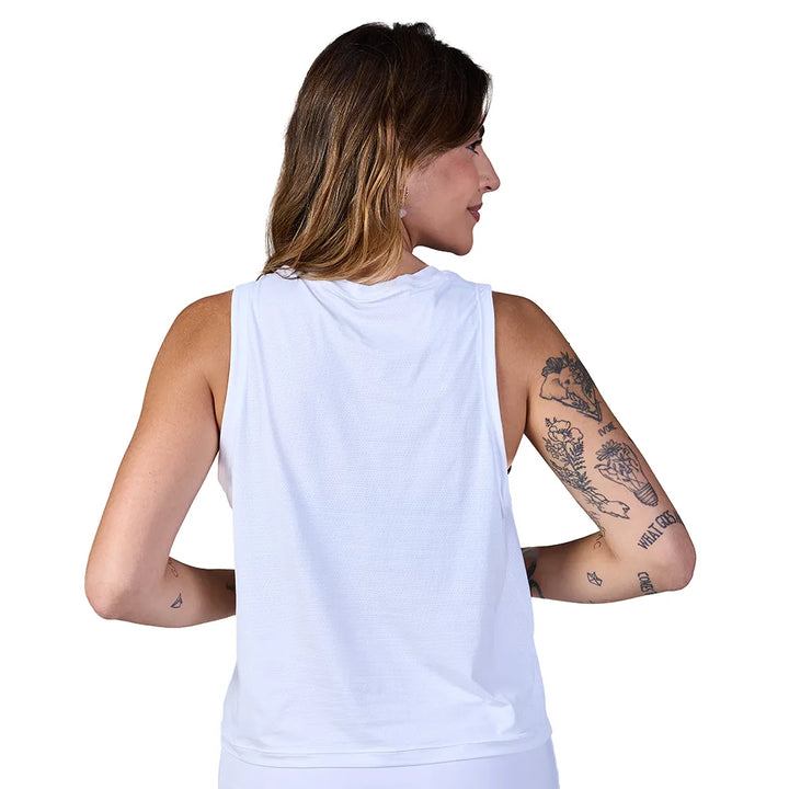 Cropped Basic Dry Zeiq White