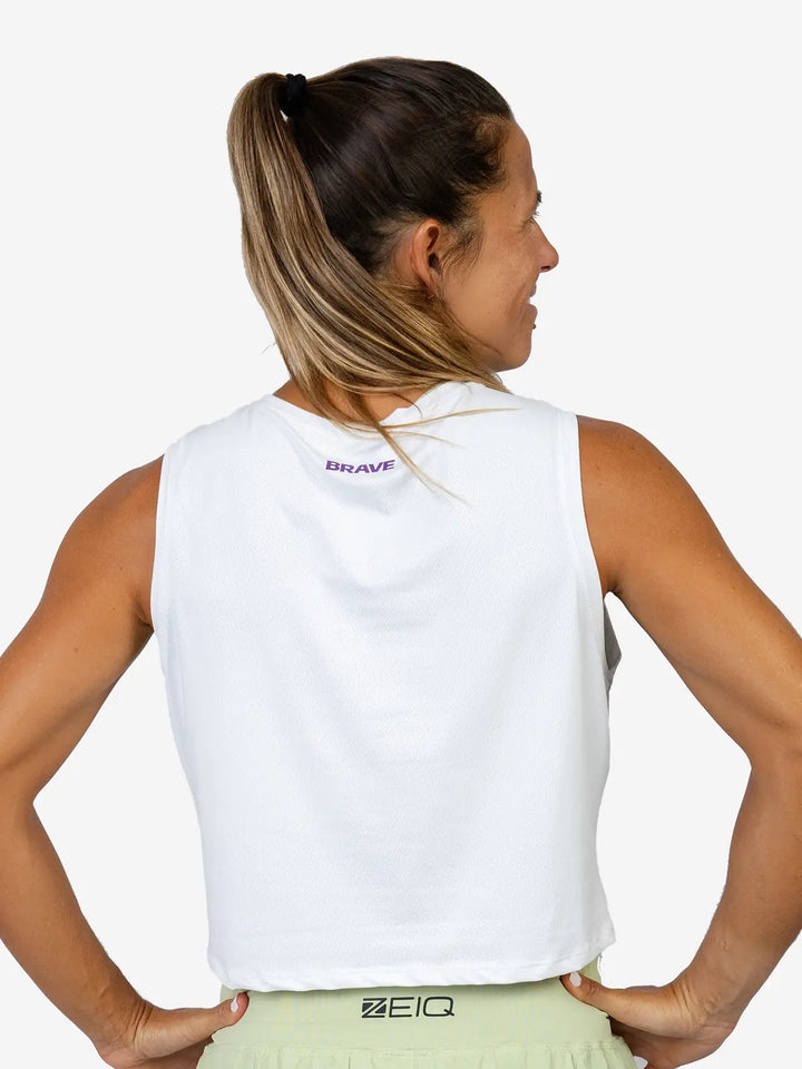 Cropped Fit Fusion Brave Zeiq Branco