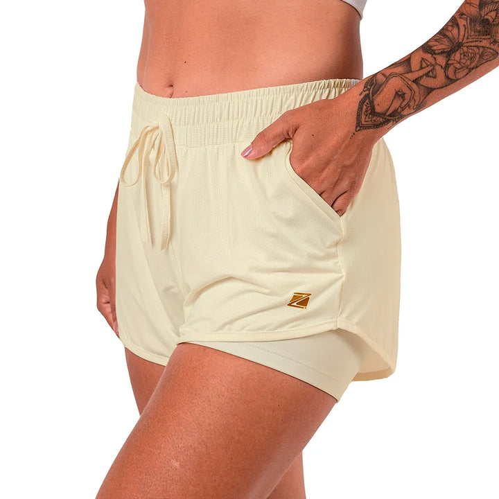 Short Duplo Dry Flow Zeiq Vanila