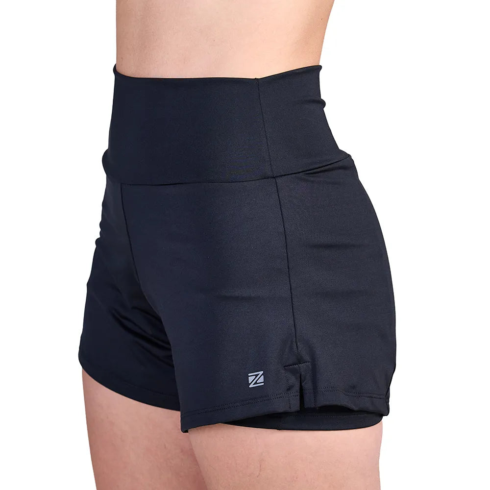 Short Duplo Basic Zeiq All Black