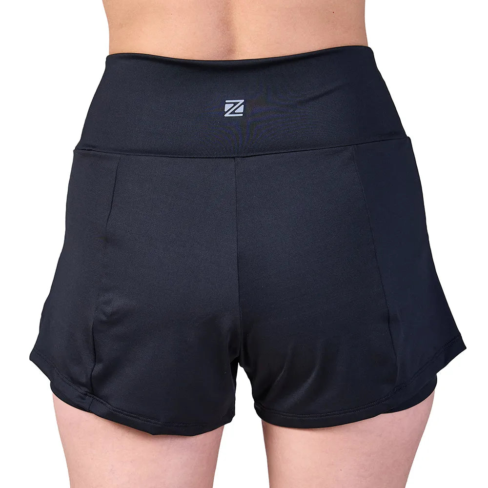 Short Duplo Basic Zeiq All Black