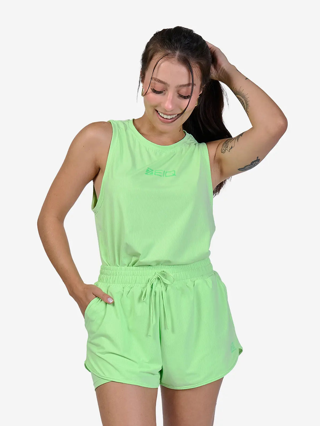 Short Duplo Dry Flow Zeiq Verde On