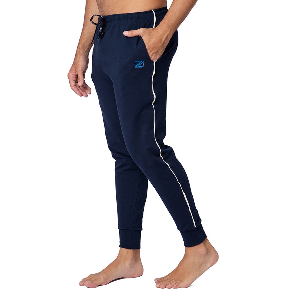Calça Moletom Unissex Zeiq Azul Marinho