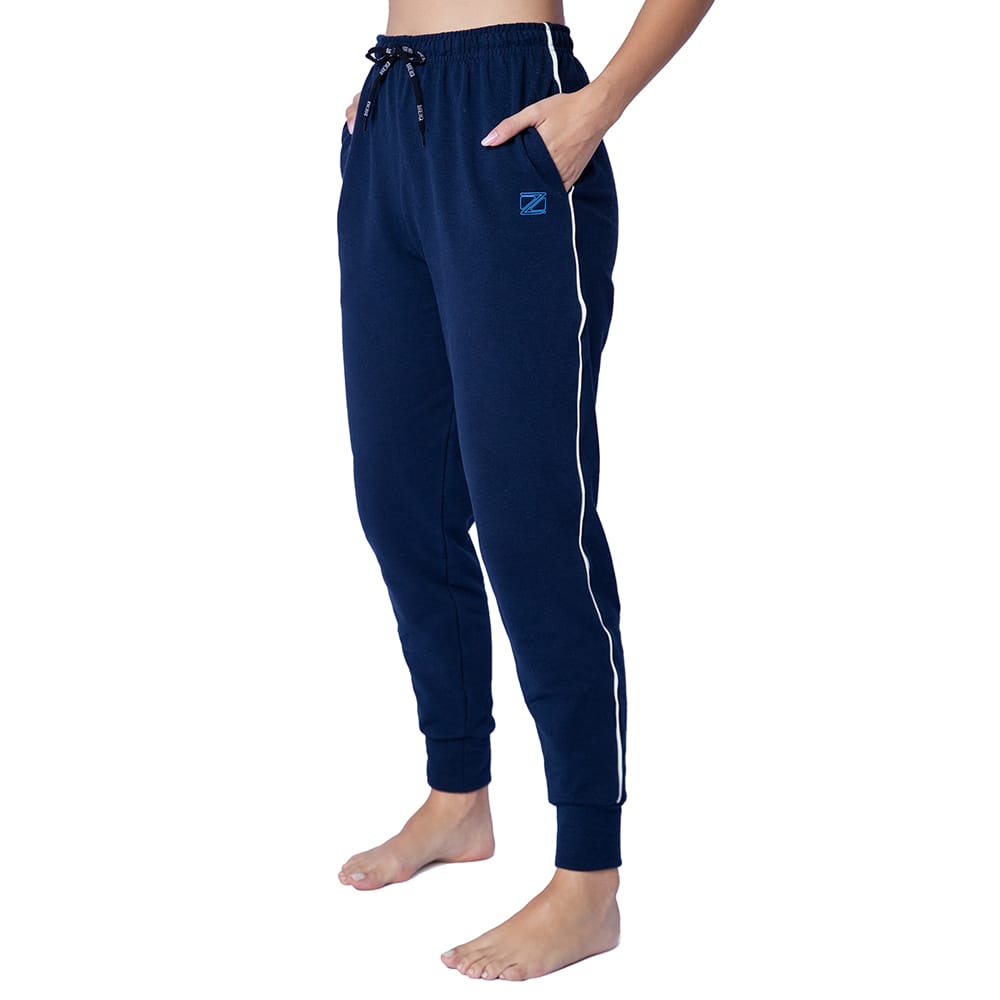 Calça Moletom Unissex Zeiq Azul Marinho
